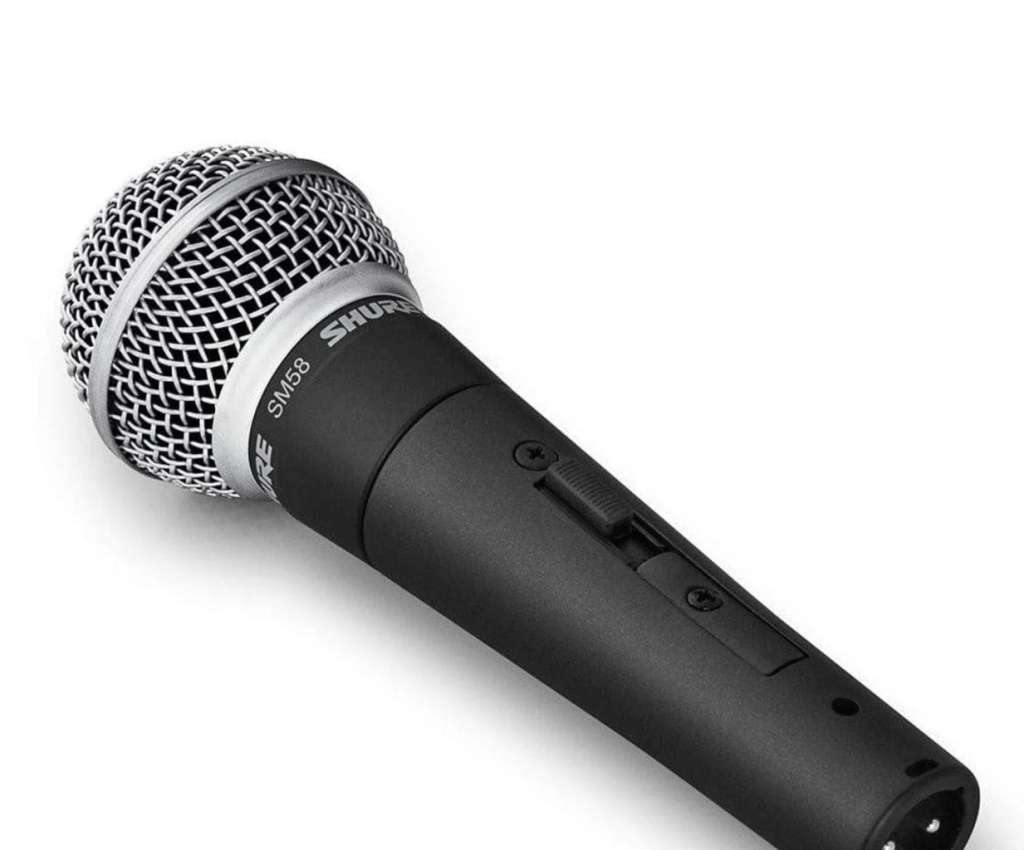 SHURE SM58 WITH SWITCH 