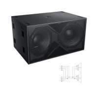 AUDIOCENTER K-LA218 Sub (Pair)